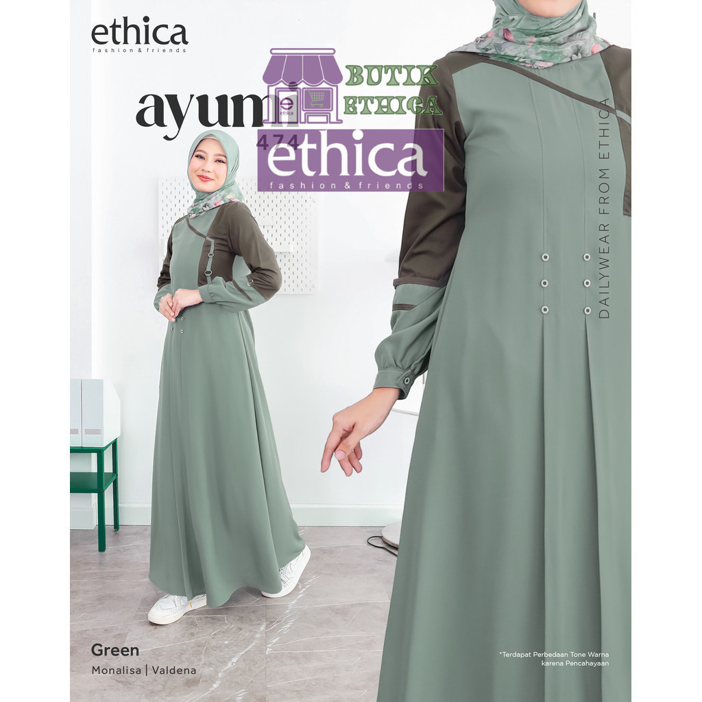 BES - Ethica Gamis wanita Dewasa Terbaru Ayumi 474