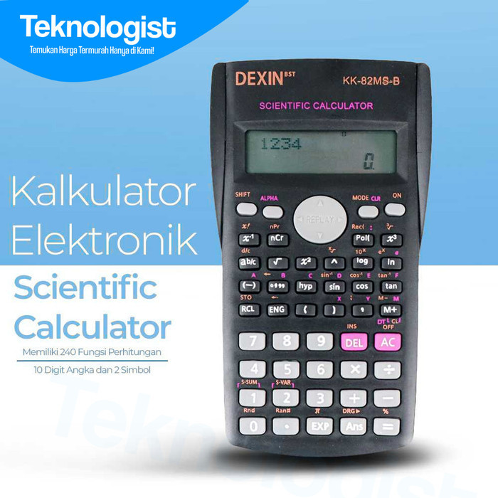 

Calculator Kalkulator Alat Hitung Elektronik Scientific