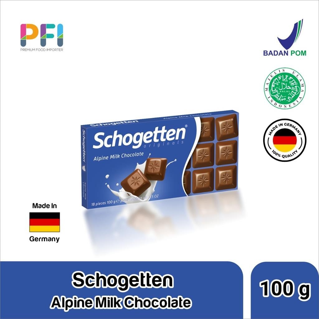 

Schogetten Alphine Milk Chocolate 100gr