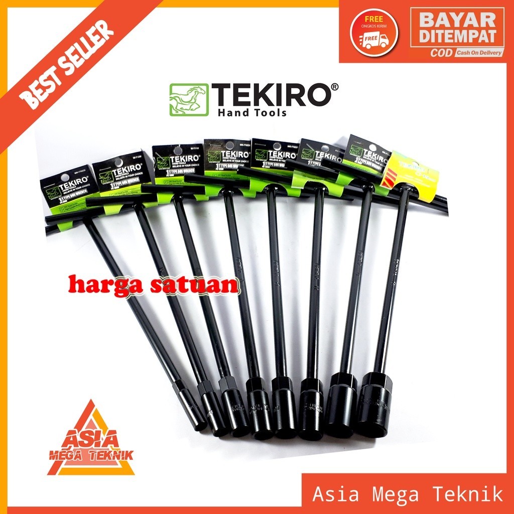 REAL GRATIS ONGKIR PROMMO!!! TEKIRO KUNCI T  8-10-12-14-KUNCI T TEKIRO (HARGA PER PCS)
