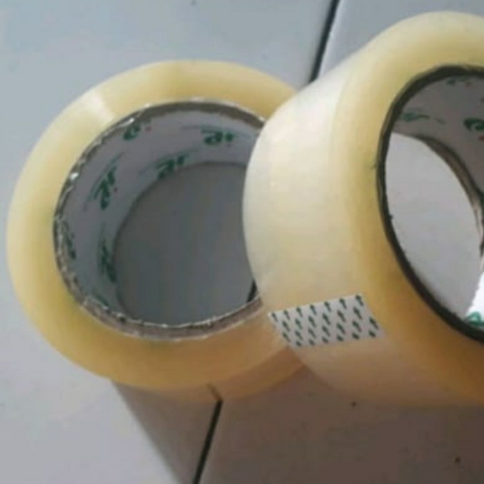 

Lakban Bening 48MM X 100Yard Tape Ukuran Besar 48 MM X 100 Yard ANDALAN VESPA