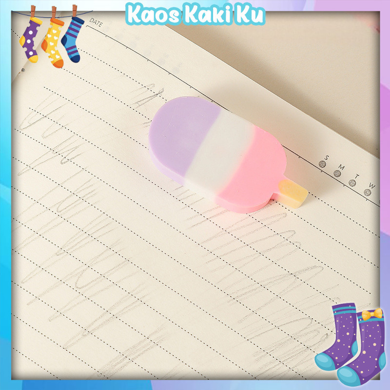 

Penghapus Pensil Motif Ice Cream Rainbow 1136