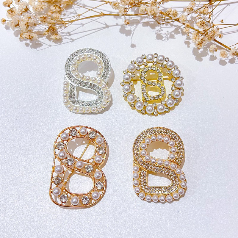 ACEH.BA 130613 Brooch button scarves/ bros branded / bros jilbab / bros hijab / bros dada / bros keb