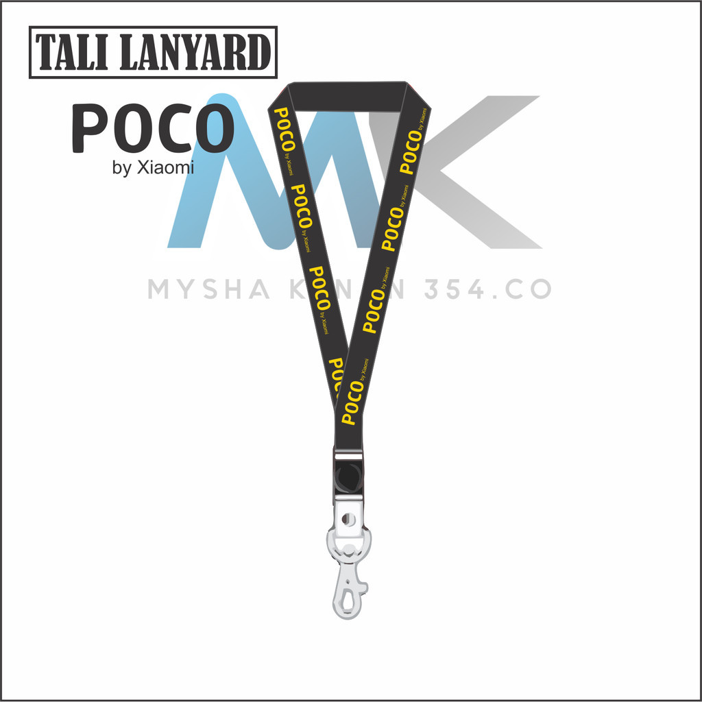 

LANYARD POCO BY XIAOMI - TALI ID POCO PHONE BY XIAOMI CARD GANTUNGAN KUNCI GANTUNGAN FLASHDISK GANTUNGAN NAMETAG TALI LANYARD BEST SELLER COD