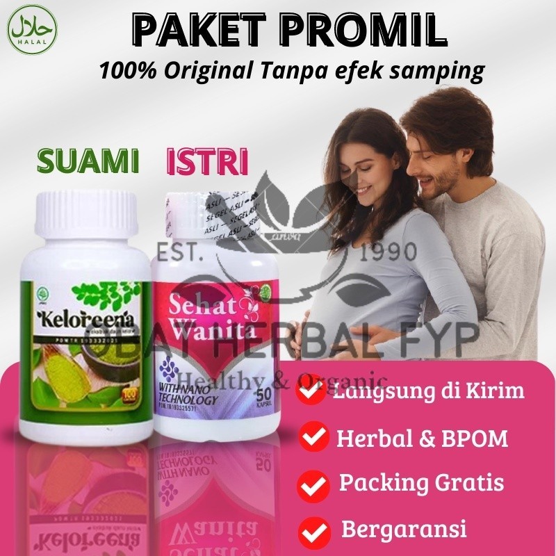 Sehat Wanita - Obat Promil, Penyubur kandungan wanita,Obat Penyubur sperma Pria Obat penambah sperma