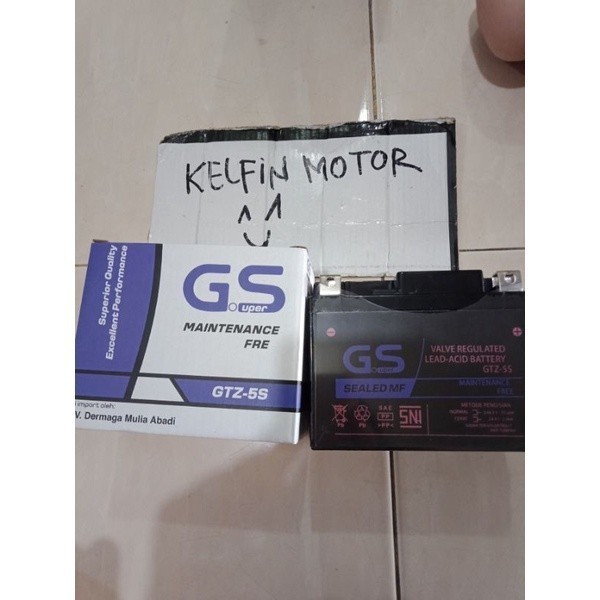 [ DELSER MOTOR ] AKI KERING MOTOR GS SUPER BEAT VARIO 110 SUPRA X 125 SCOOPY SPACY BLADE REVO NEW MI