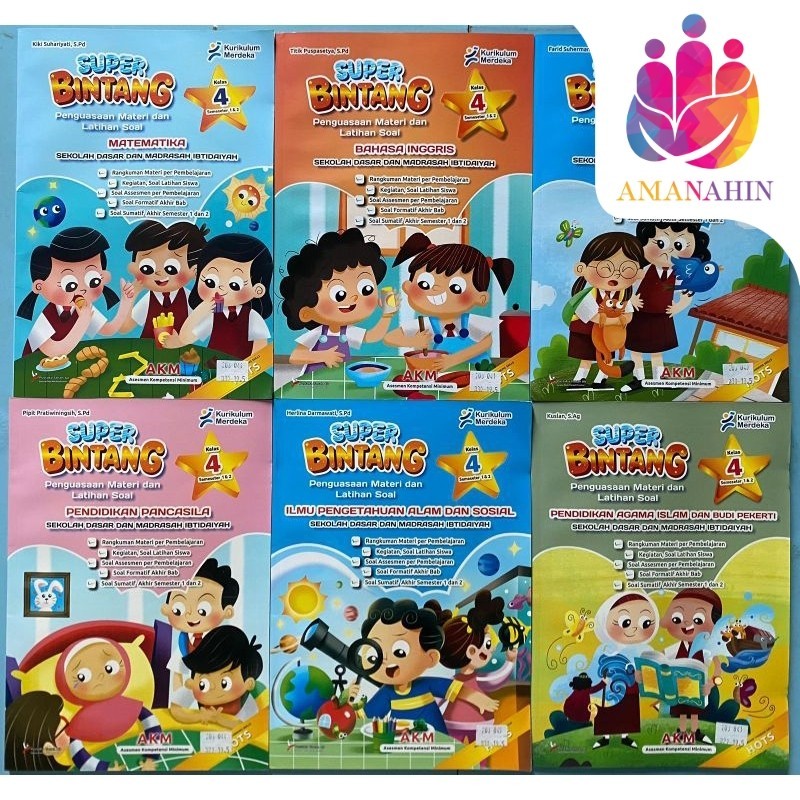 LKS/AKM KURIKULUM MERDEKA SD KELAS 4 SEMESTER 1 DAN 2 UHJ