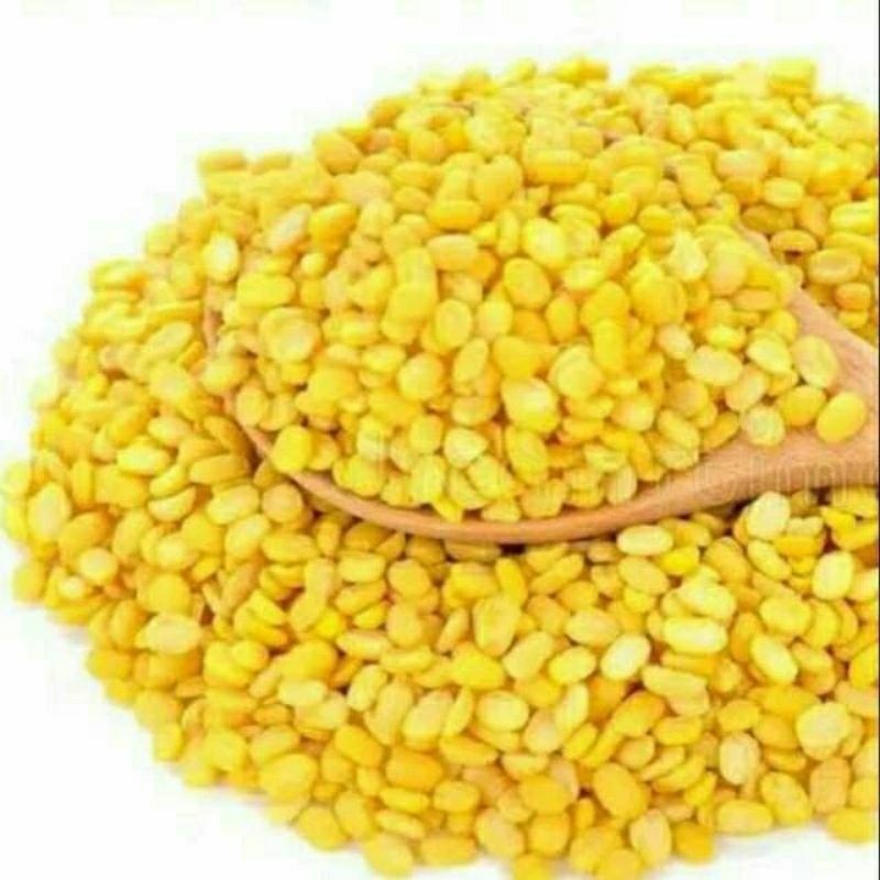 

250Gram Kacang Hijau Kupas Repack Kacang Hijau Kupasan Isi an Onde Onde