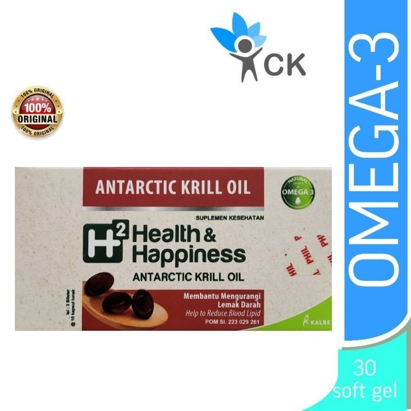 H2 superba Krill Oil / ANTARCTIC KRILL OIL 1 Botol
