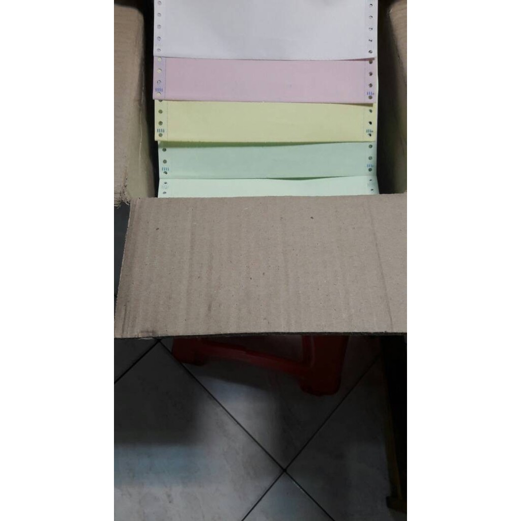 

promo ✨ -Kertas Continuous Form Rangkap 4 bagi 2