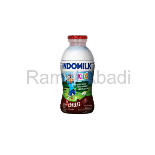 

INDOMILK COKLAT BOTOL 190ML 1PCS | INDOMILK SUSU ANAK