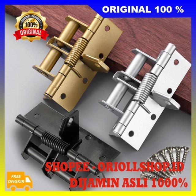 Engsel Penutup Pintu Otomatis Engsel Otomatis Buka Tutup Door Closer Otomatis 100% ASLI