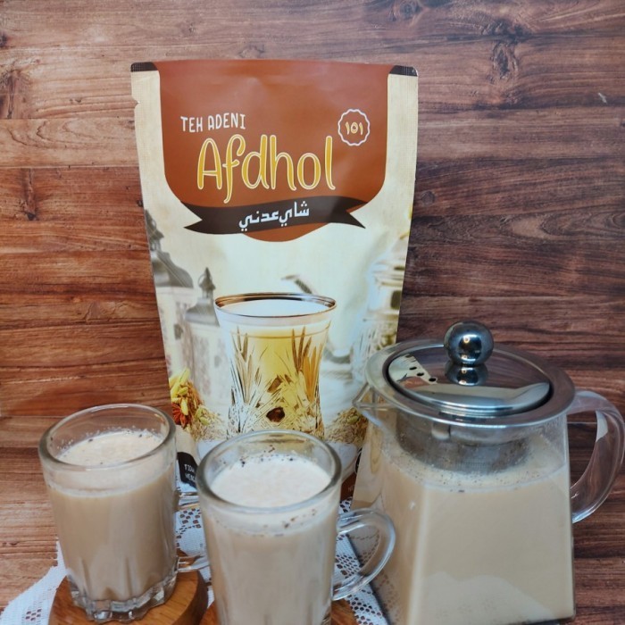 

TERJUAL Teh Adeni Khas Aden Yaman Rempah Tradisional Afdhol 250 Gram