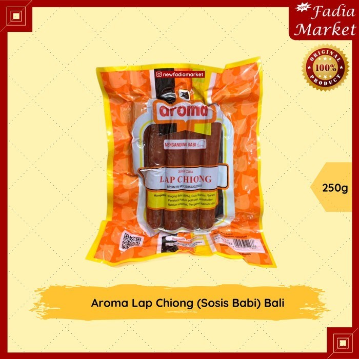 

Sosis Babi Aroma 250gr Bali