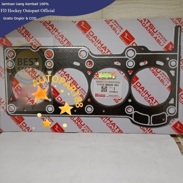 Paking Head Paking Kop Daihatsu Grand Max 1.5 1500cc