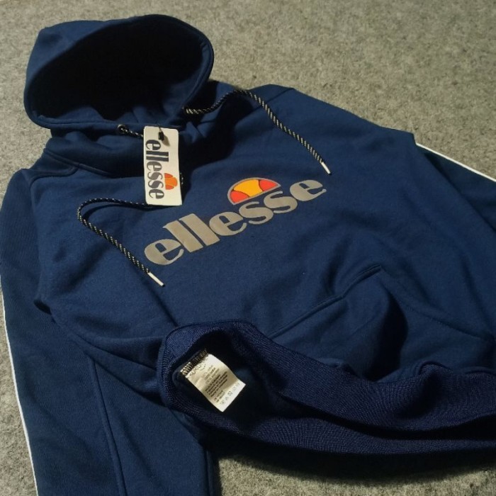 DINDASHOPEE Jaket Hoodie Elese Pullover Sweater Hodie Jumper Full Tag Premium - M