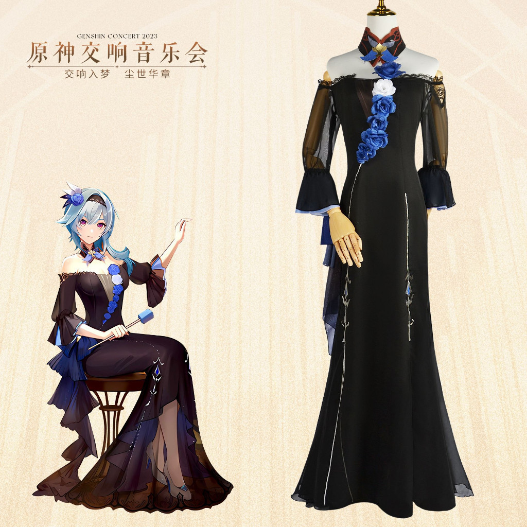 WAIFUKU - PO Eula Orkestra Orchestra Genshin Impact Kostum Cosplay Costume Brand Wudu Iyungtoo