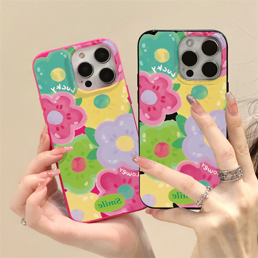 Phone case for iPhone 11 13 15 12 14 xr xs se Pro Max 7 8 Plus casing iPhone aesthetic Shock-resista