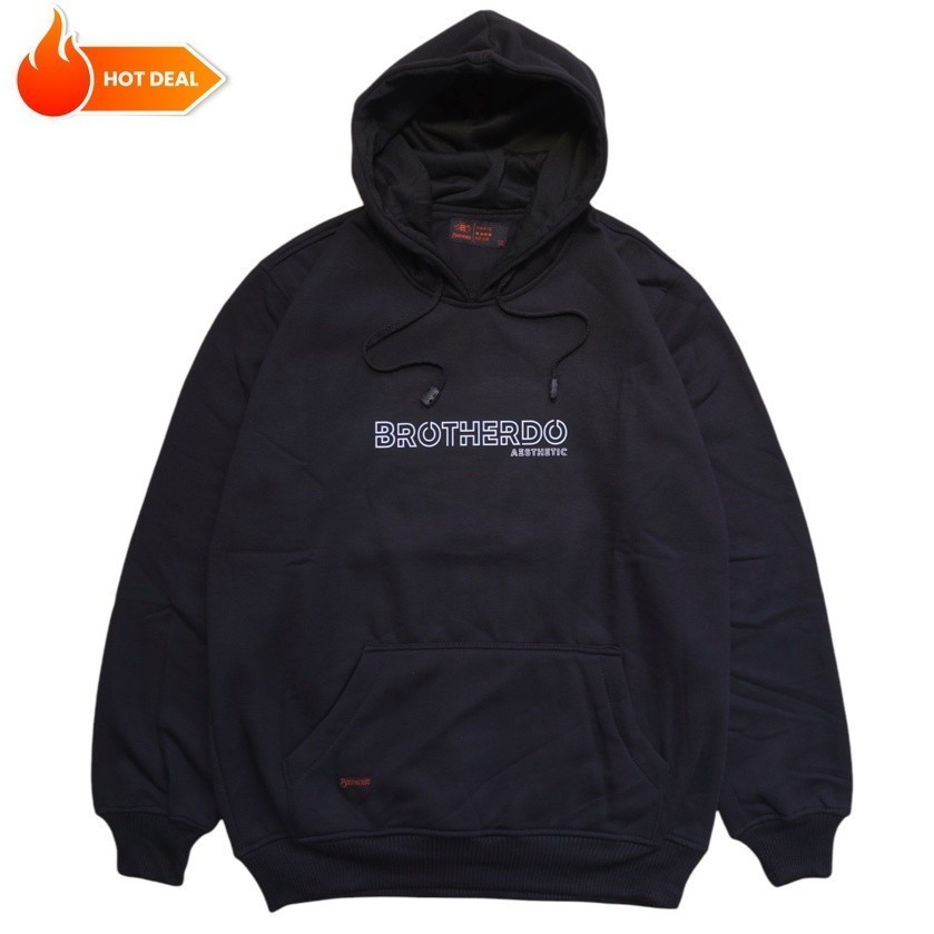 BROTHERDO Jaket Pria Hoodie sweater gambar terbaru