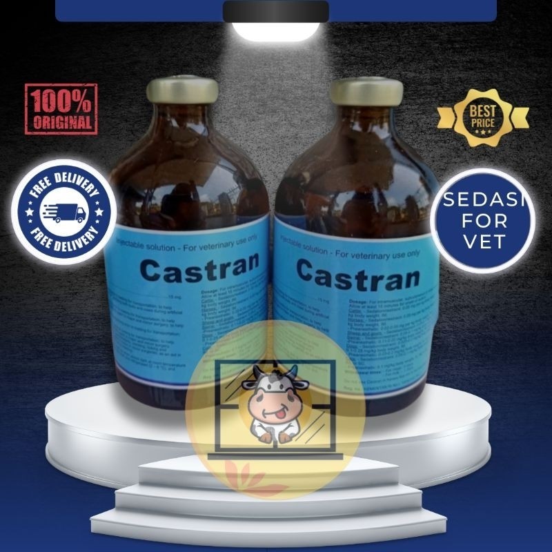 WP27T CASTRAN 100 ml - Anastesi Untuk Hewan
