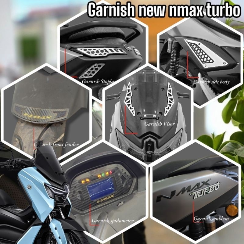 motopad27 aksesories cover garnish new nmax turbo nmax neo
garnish body