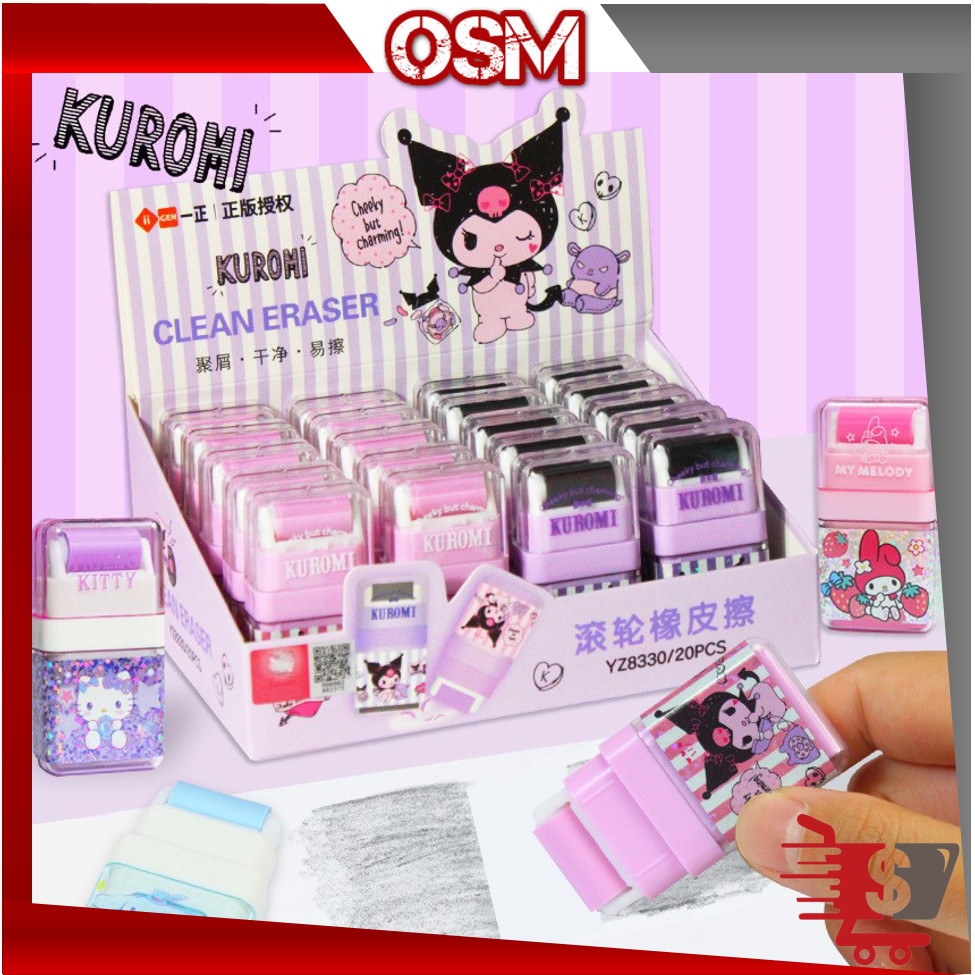

OSM - S6402 Penghapus Motif Karakter Lucu / Penghapus Unik Anak Sekolah / Roller Eraser Cute