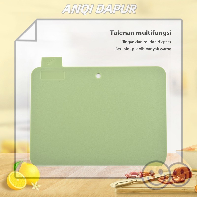 [Pengiriman 24H] Talenan Multifungsi Talenan Plastik / Cutting Board / Talenan Fleksibel Set Anti sl