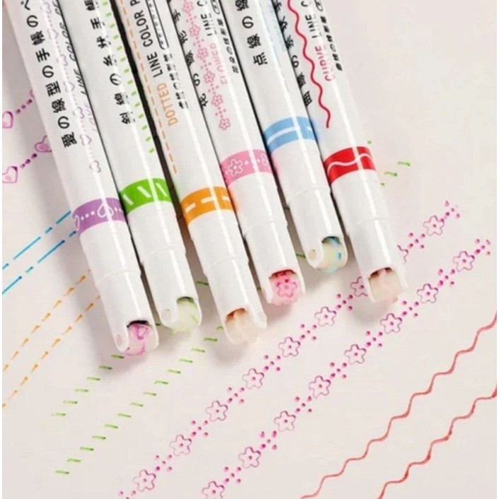 

Dual Tips pen isi 6 original BEST SELLER | EG