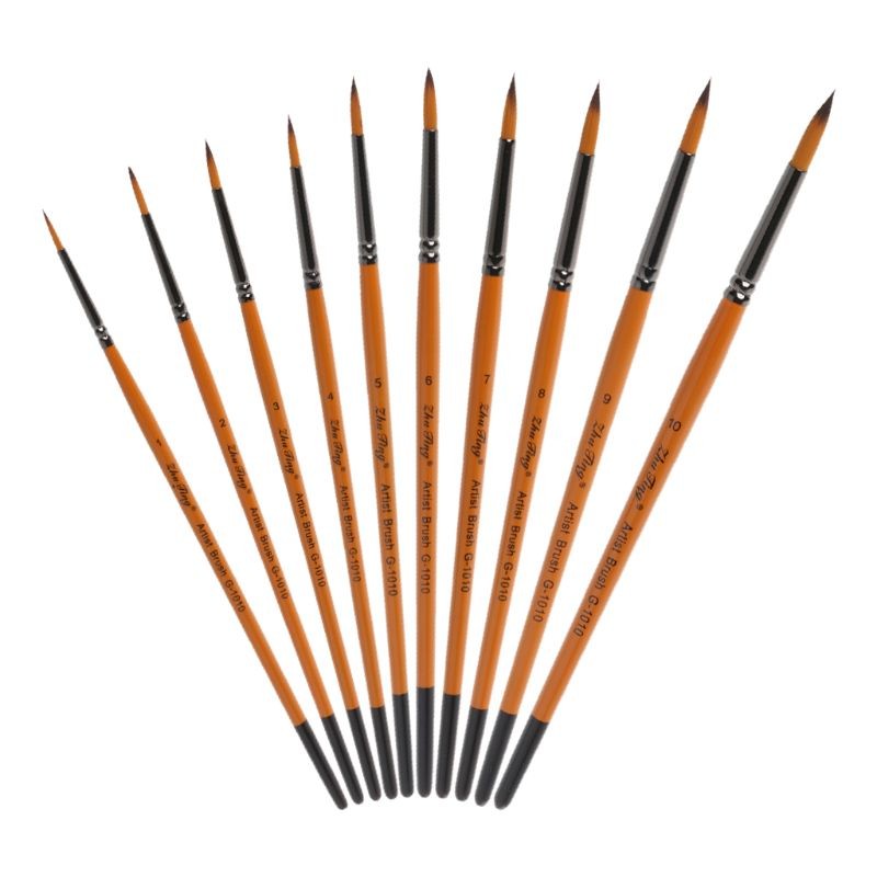 

CPDD Fine Hand Painted Thin Pen Art Supplies Drawing Point Tip Watercolor Nylon Brush