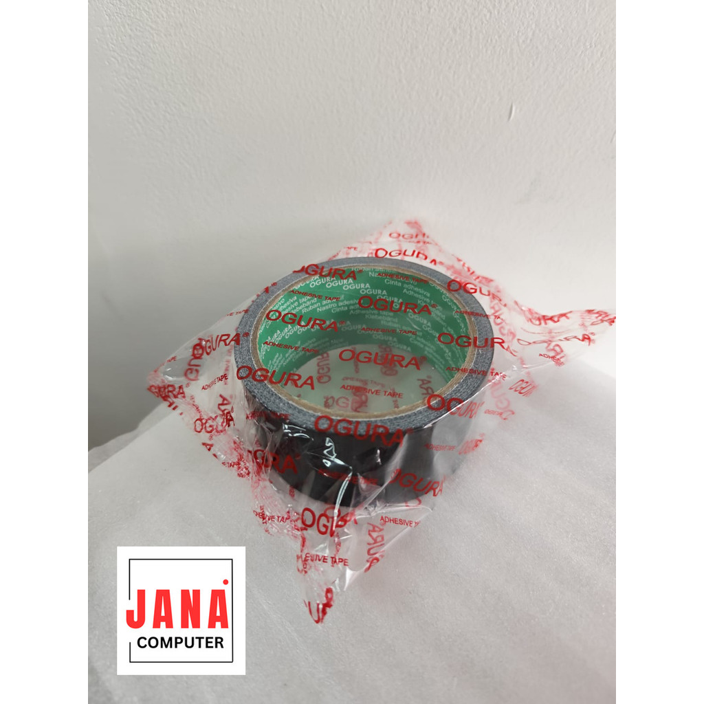 

LAKBAN HITAM 2 INCH 10 YARD (48MM x 10M) - OGURA CLOTH BLACK