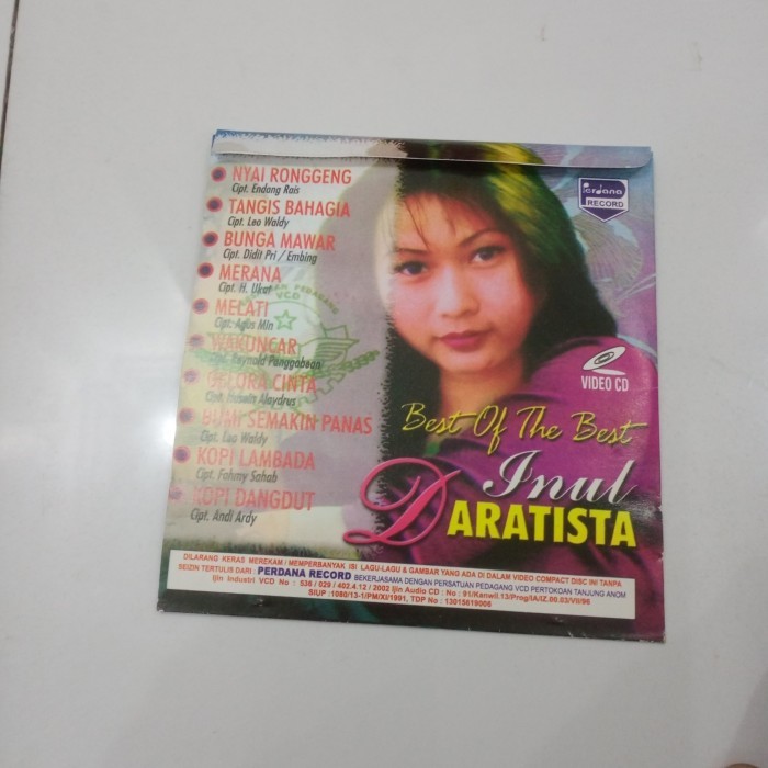 BEST OF THE BEST INUL DARATISTA-VCD ORIGINAL