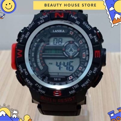 New Jam Tangan Pria Sport Lasika 616