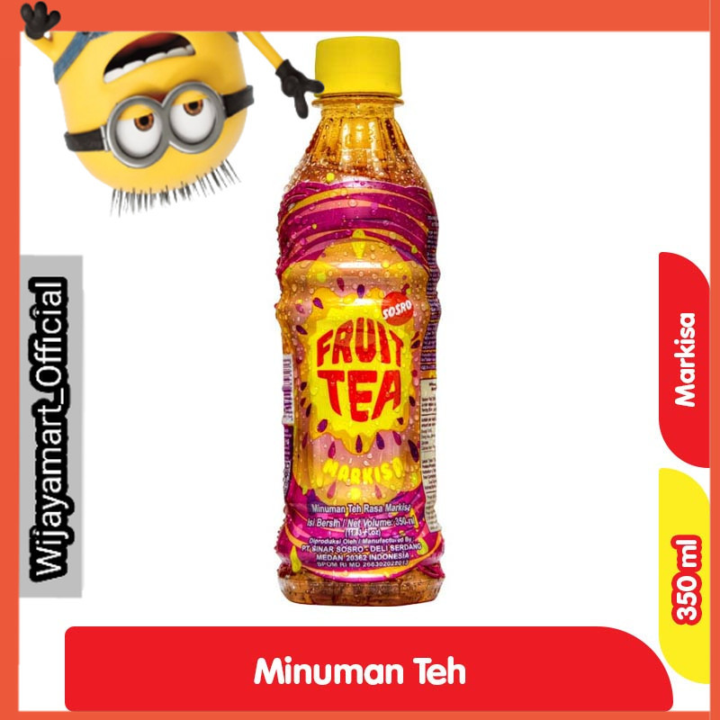 

Fruit Tea Minuman Teh Markisa 350 ml