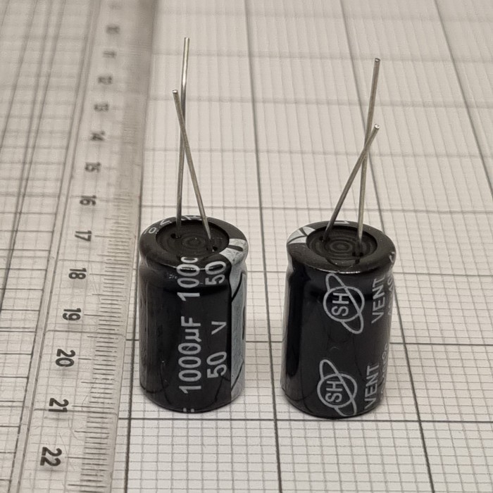 Elco 1000uf 50v / Kapasitor Elco 1000uf 50v / Elco 1000 - 50v -AD87