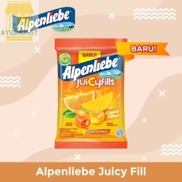 

Alpenliebe Juicy Fills Sari Buah Tropical [45pcs/bag] - AYUSHOP57