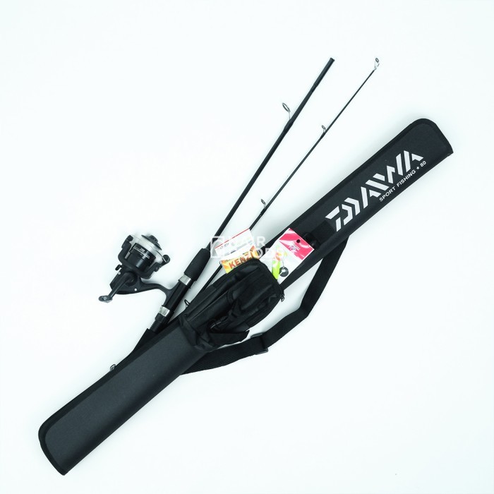1 Set Pancing Joran Lengkap Japan Style 120 135 150 cm Tas Pedang - 120