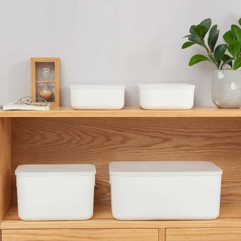 Ming Wadah Kontainer Penyimpanan Barang Multifungsi dengan Tutup - MM-BL-8627 | Dekorasi Ruang Tamu,