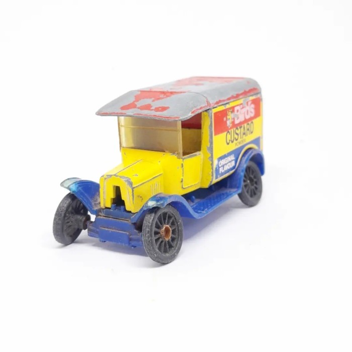 ES99 Matchbox Vintage 1921 Ford Model T - Diecast Skala 64 Mobil Mainan Anak Laki