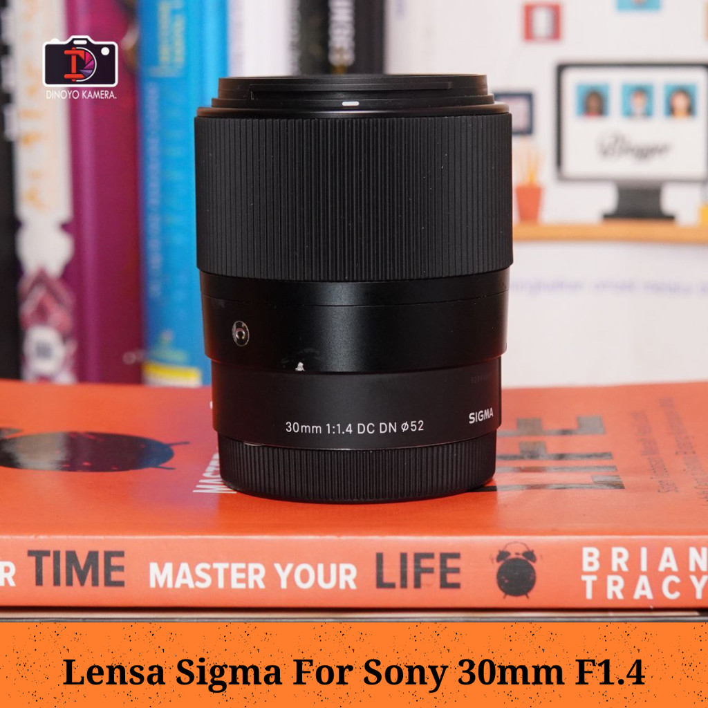LENSA SIGMA 30MM F1.4 FOR SONY Second baikk