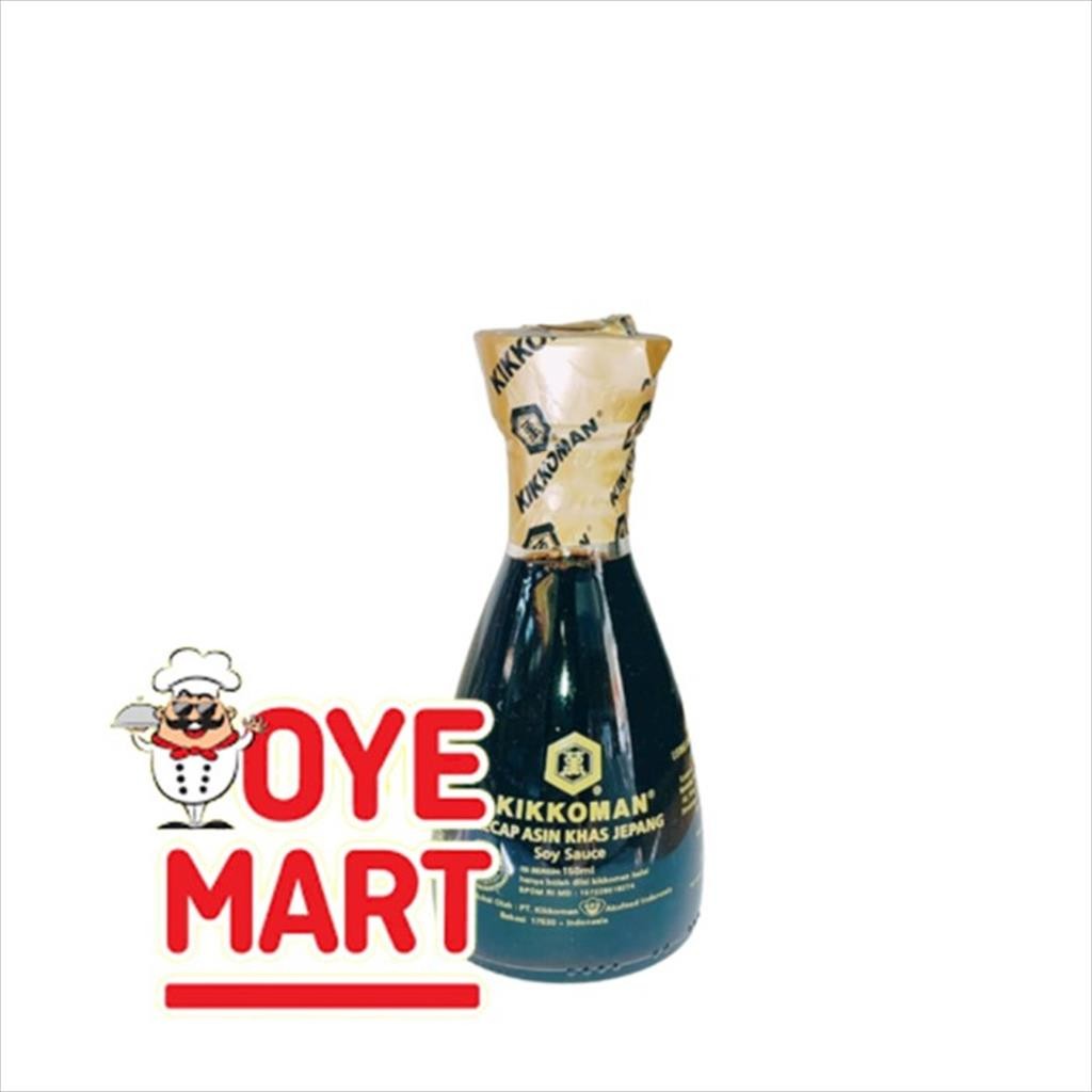 

ADY78 KIKKOMAN KECAP ASIN 150ML NATURALLY BREWED DIPENSER/KECAP ASIN KHAS JEPANG