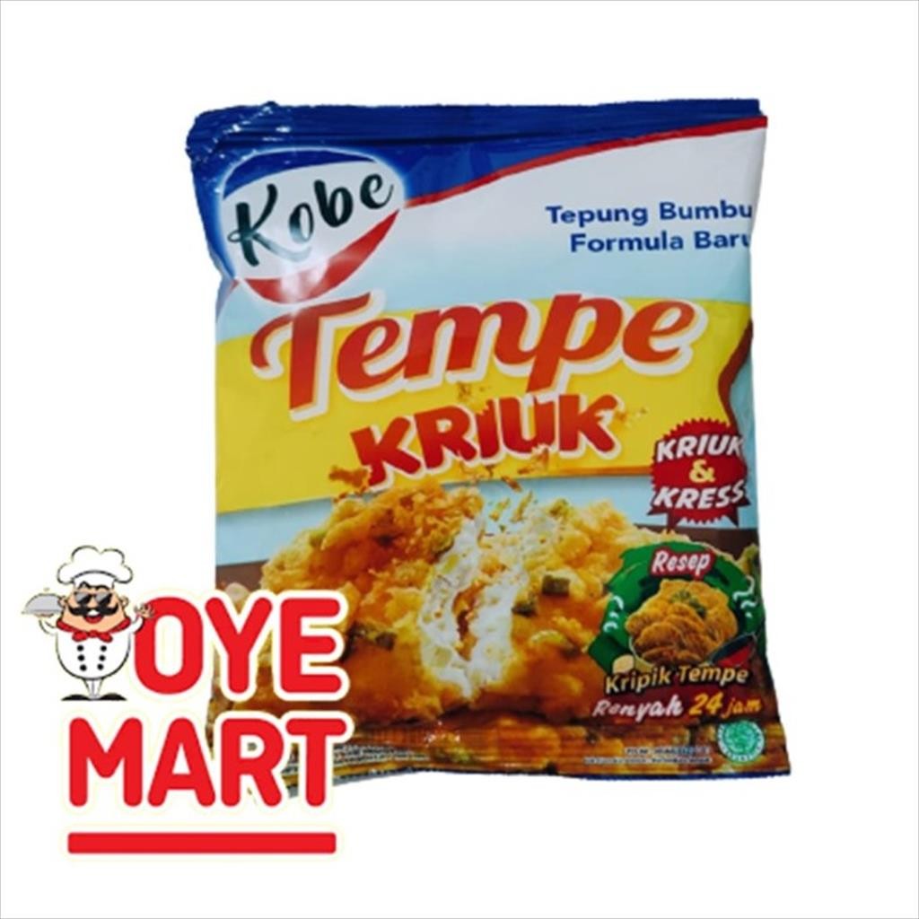 

KOBE TEPUNG BUMBU TEMPE KRIUK 200GR