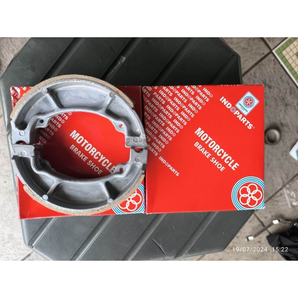 kampas rem blakang/pirodo indopart beat, vario, scopy dll