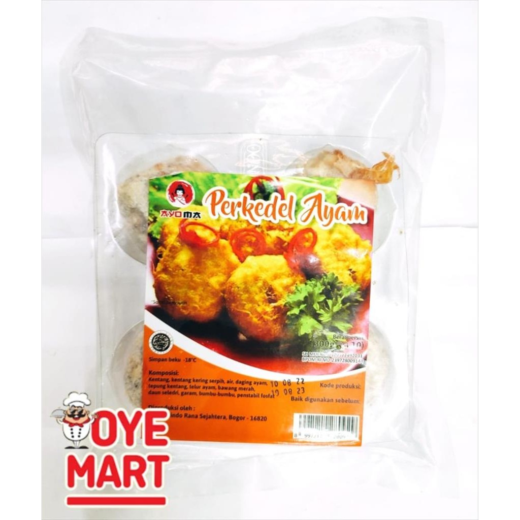 

AYOMA PERKEDEL SAPI & AYAM 300GR ISI 10 Ayam