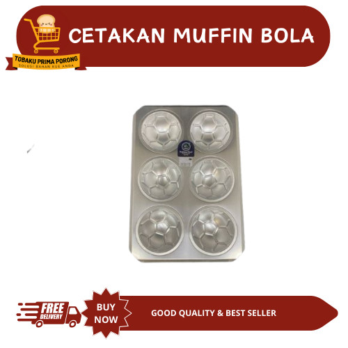 CETAKAN MUFFIN FOOTBAL K 20504170 (3479)