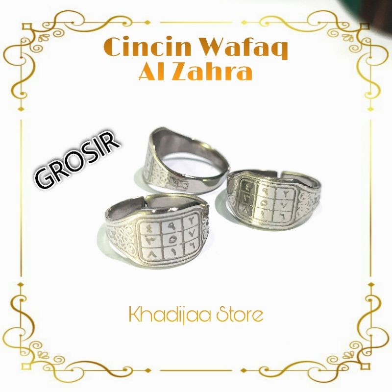 (KHUSUS GROSIR) CINCIN ISLAMI WAFAQ WIFIQ ALZAHRA HARGA KODIAN