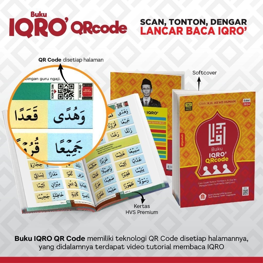 IQRO WARNA MILENIAL/IQRO ANAK WARNA