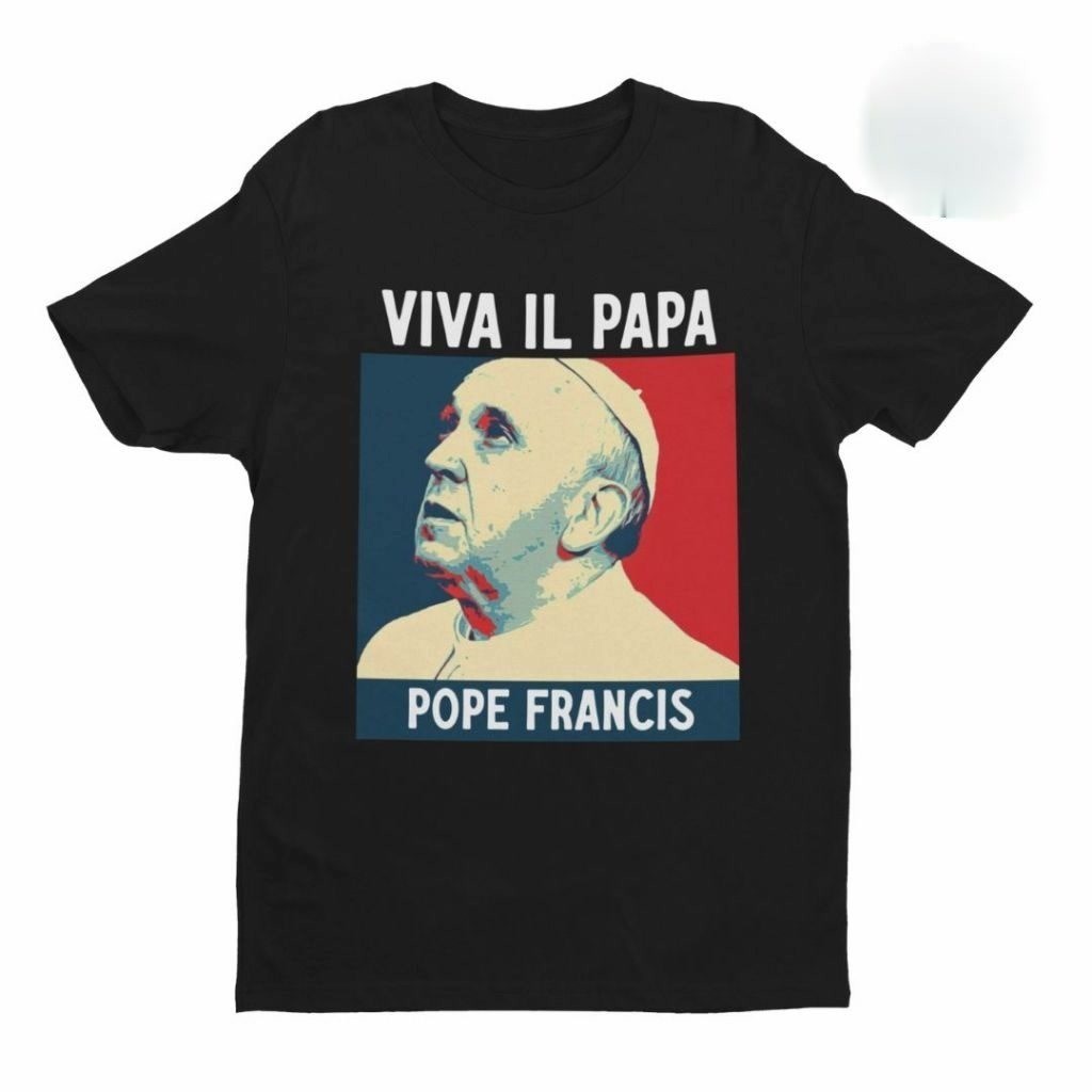 NEW gereja katolik paus fransiskus Kaos Rohani Katolik Paus Fransiskus Viva il Papa Pope FrancisPaka