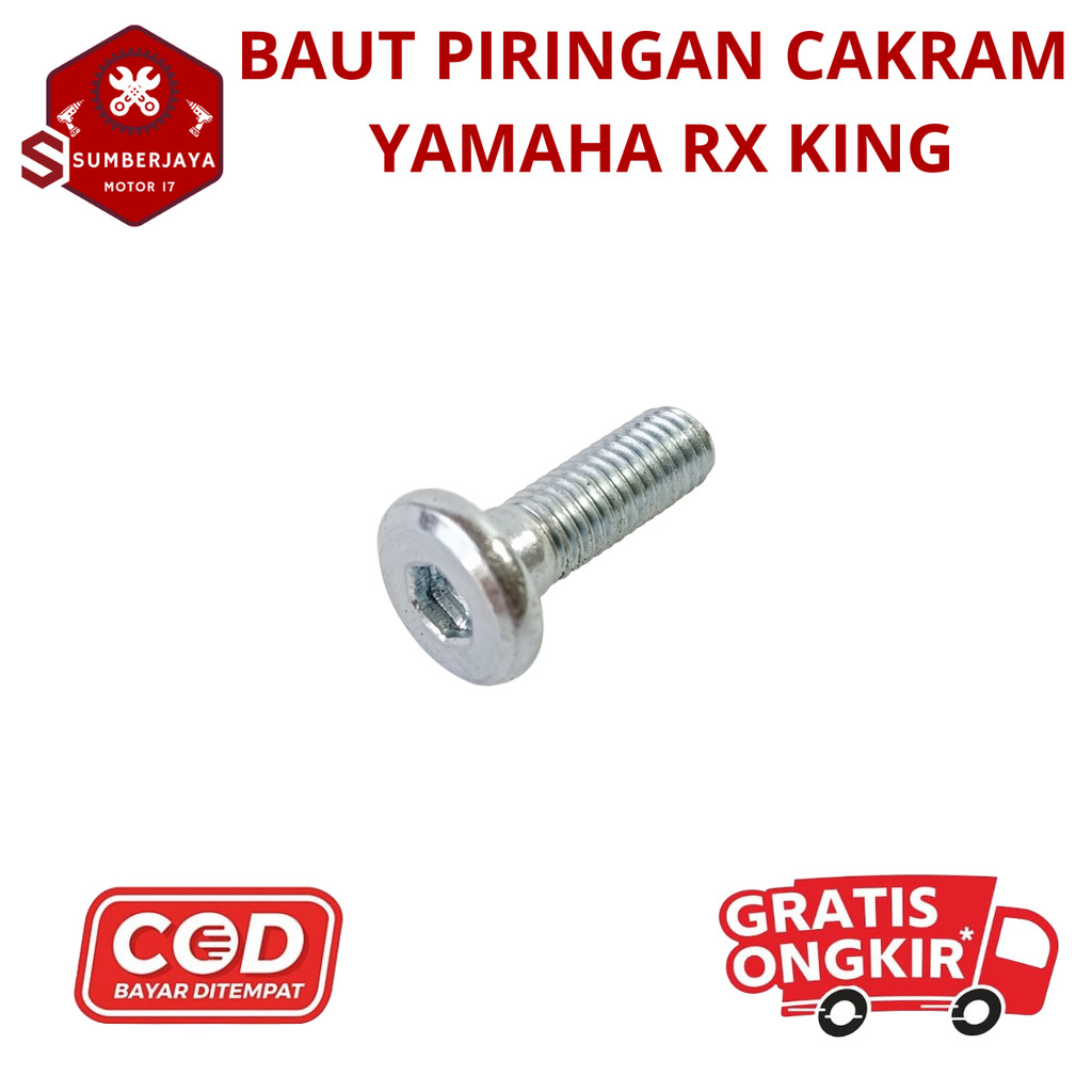 Original Baut Piringan Cakram RX King / Baut Piringan Disk Cakram RX King RX K