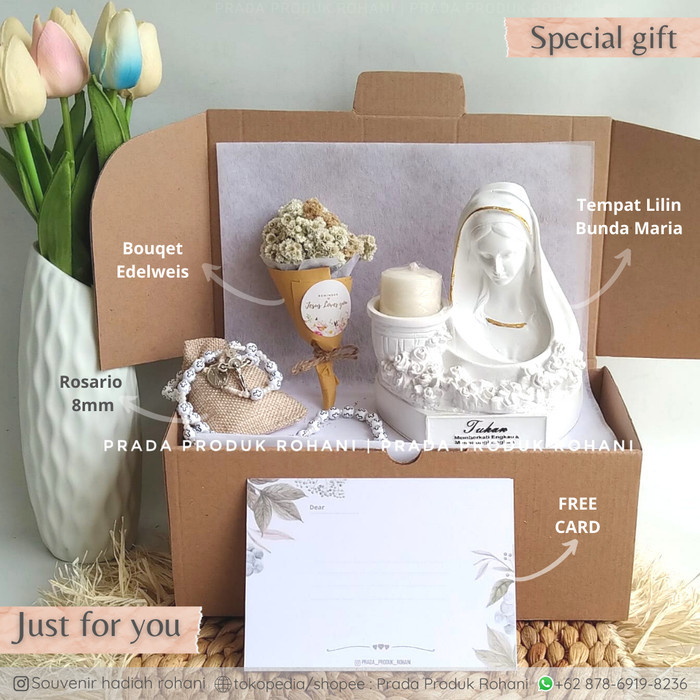 

DISKON Christmas Hampers/Hampers Natal/Kado Natal/Hadiah Natal/Souvenir Natal - Tanpa Rosario