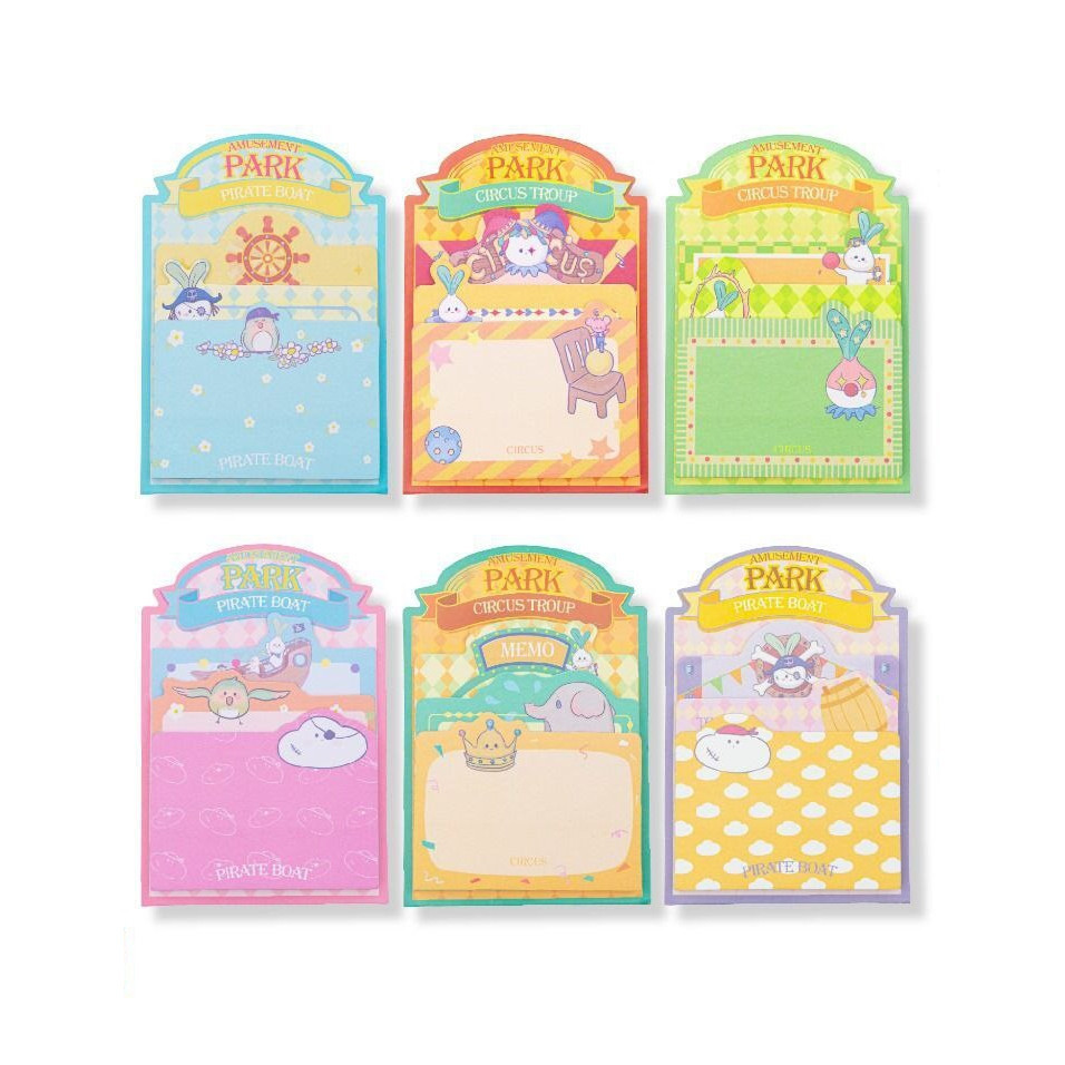 

Memo Stick / Sticky Notes Kertas Tempel Motif Lucu - Joyko MMS-39
